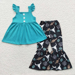 Girls Turquoise Outfit