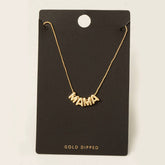 Mama Letters Necklace