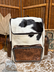 Evangeline Cowhide Backpack #85
