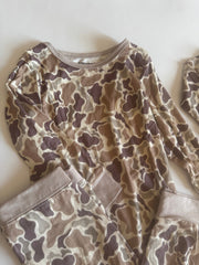 Duck Camo Bamboo Pants Set