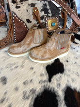 Genuine Cowhide Boots Light Brown