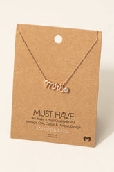 Mrs Necklace