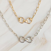 Snaffle Necklace