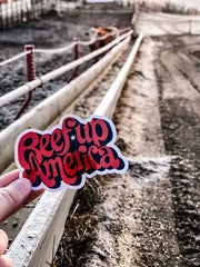 Beef Up America Sticker
