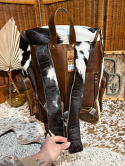 Evangeline Cowhide Backpack #85