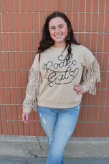 Rodeo Gal Fringe Sweater