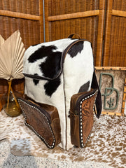 Evangeline Cowhide Backpack #85