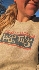 Support Ranchers Eat Beef Crewneck
