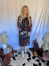 Cowtown Collage Dress