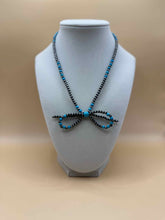 Turquoise Bow Necklace
