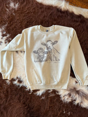 Thank a cattlemen crewneck