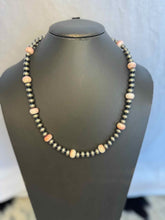 Sterling and Pink Necklace