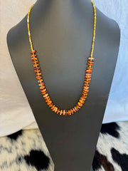 Sterling Lapis & Spiny 22"