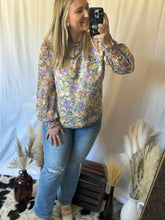 Liane Long Sleeve Floral Blouse