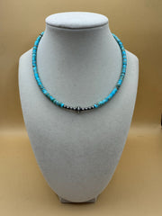 Sterling and Turquoise Choker