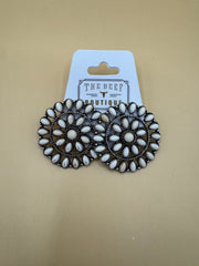Large Western Stud Earrings