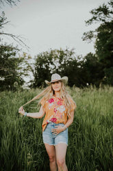 Rickey Rhinestone Jean Shorts