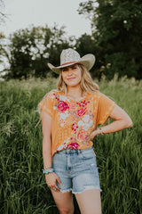 Rickey Rhinestone Jean Shorts