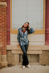 Sparkles and Spurs Button Down