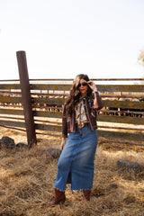 Garden Gate Cowgirl Skirt