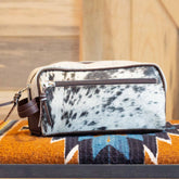 Toiletry Bag Brown / White