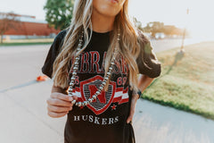Nebraska Black Tee