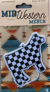 Checkerboard Show Steer Air Freshener