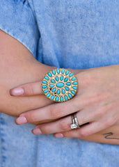 Turquoise Cluster Ring