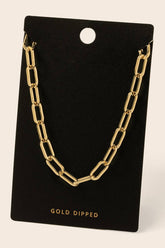 Oval Link Necklace