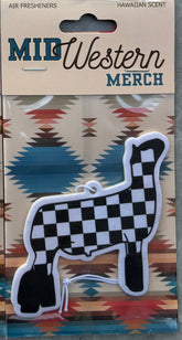 Checkerboard Show Sheep Air Freshener