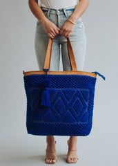 Blue Diamond Tote