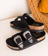 Mickie Sandals Black