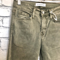 Flying Monkey Olive Green Skinny Jeans - The Beef Boutique