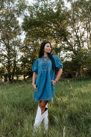 Darla Denim Dress
