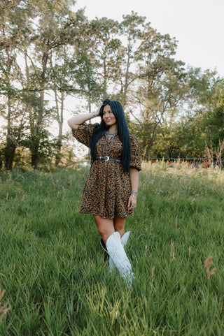 Cheetah Dress