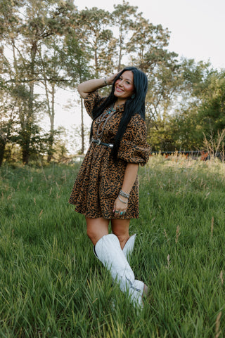 Cheetah Dress