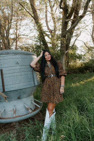 Cheetah Dress