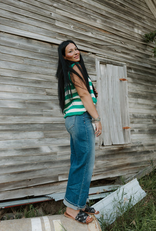 Sally Stripe Sweater Vest