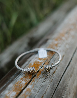 Hammered 18K Bracelet