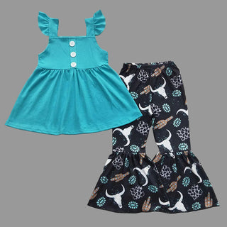 Girls Turquoise Outfit