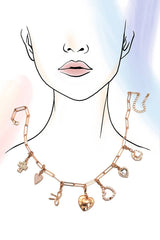 Charm Necklace Heart