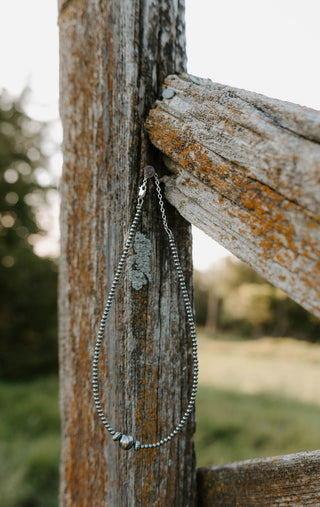 Sterling Silver Graduated necklace