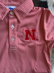 Boys Nebraska Polo Shirt