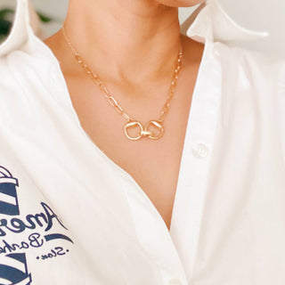 Snaffle Necklace