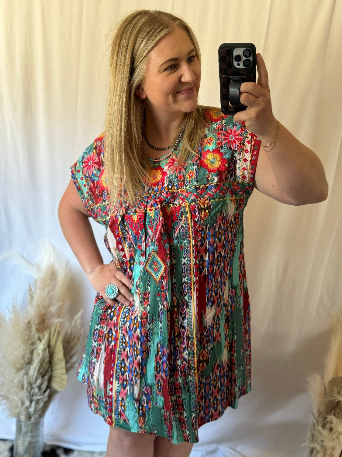 Emma Embroidered Dress