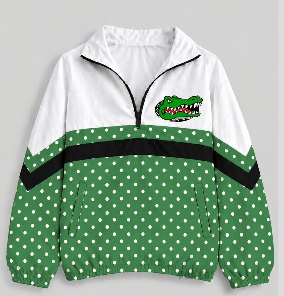 Gator Polka Dot Pullover
