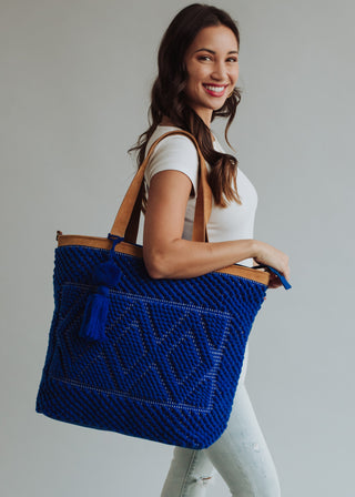Blue Diamond Tote