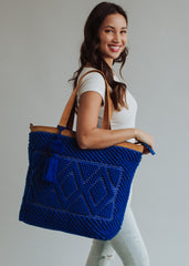 Blue Diamond Tote