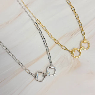 Snaffle Necklace