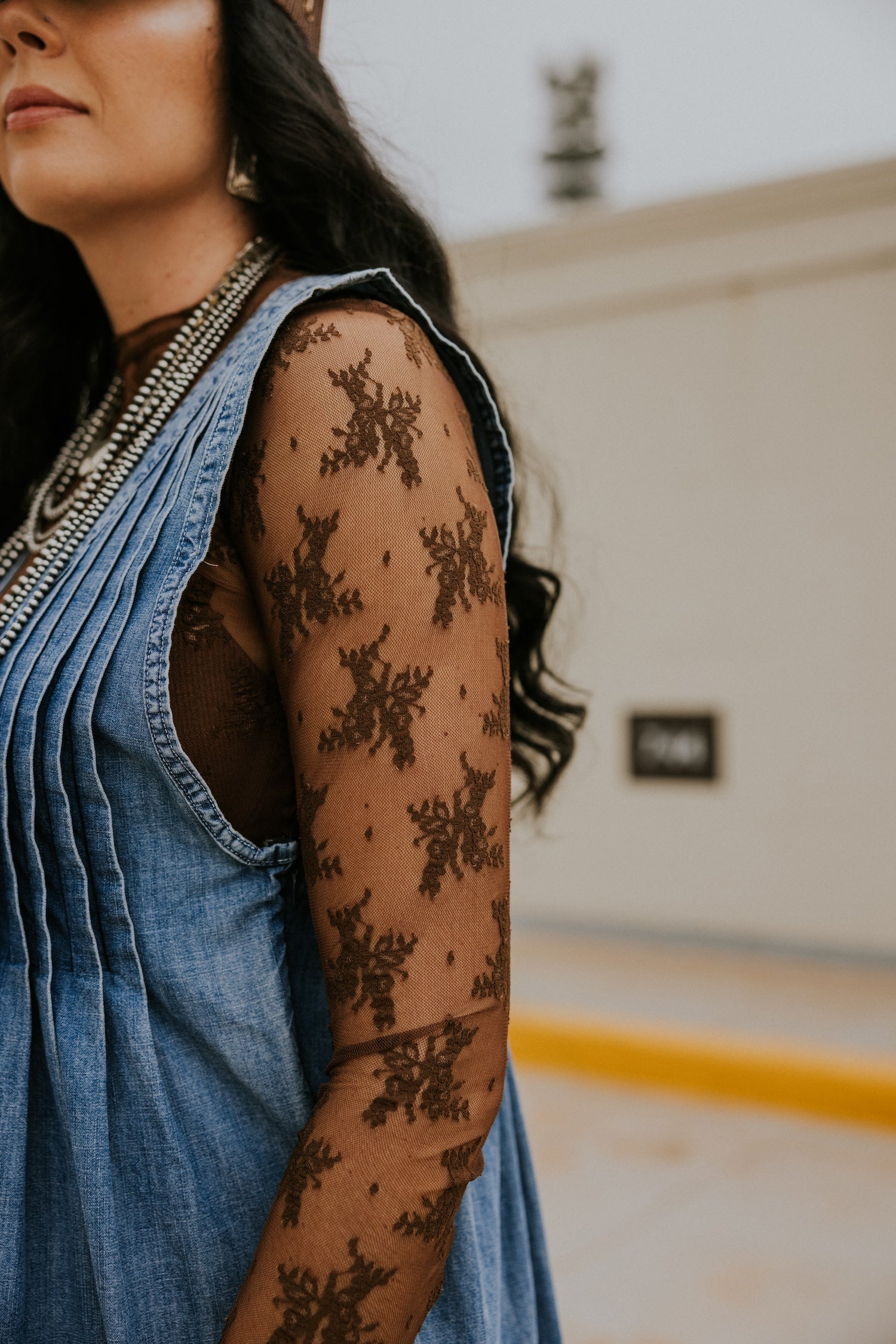Floral Sheer Top